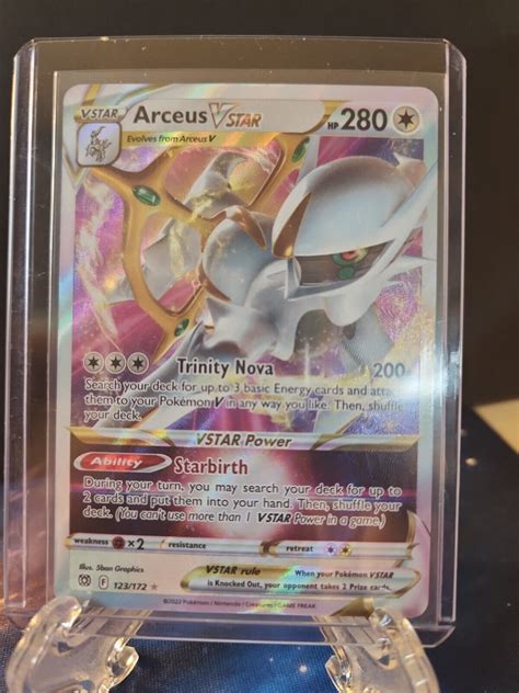 Mavin Pokemon Brilliant Stars Arceus VSTAR Ultra Rare 123 172