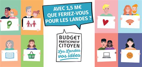 Le Budget Participatif Citoyen D Partement Des Landes Budget