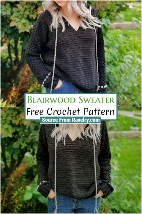 Cozy Free Crochet Sweater Patterns To Keep You Warm Crochet Arts