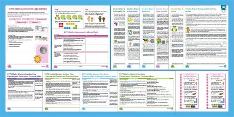 Eyfs Maths Planning And Assessment Pack To Support White Rose Maths Light And Dark Eyfs 2021