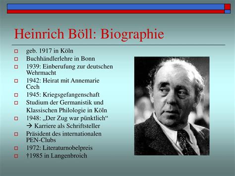 Heinrich Böll Lebenslauf