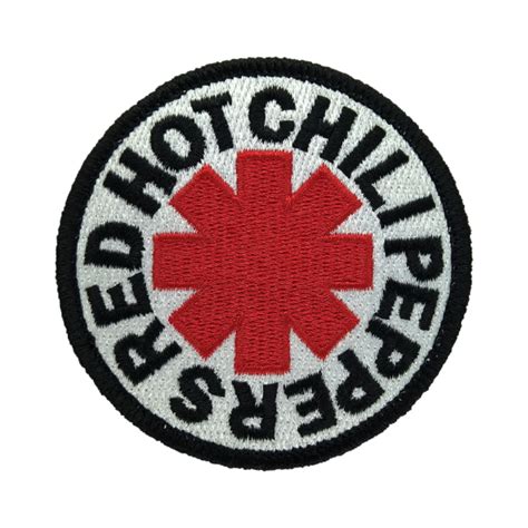 Red Hot Chili Peppers Parche Bordado Logo Mustafá Bordaditos