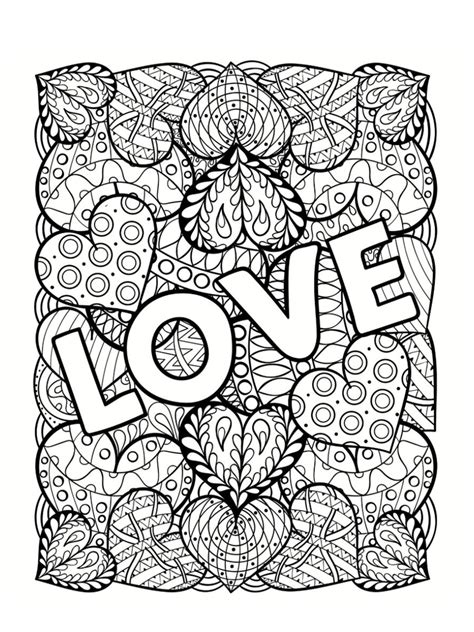 Coloriages Saint Valentin Coloriage Coeur Dessin De St Valentin