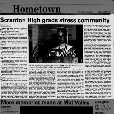 High School Graduation - Scranton, PA 1996 - Newspapers.com™