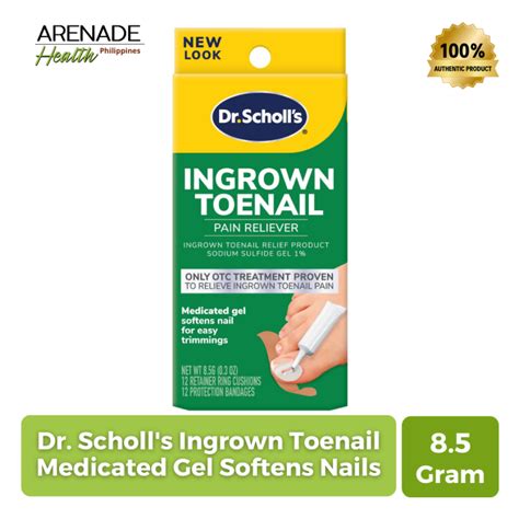 Dr Scholls Ingrown Toenail Medicated Gel Softens Nails 85g 03 Oz Lazada Ph