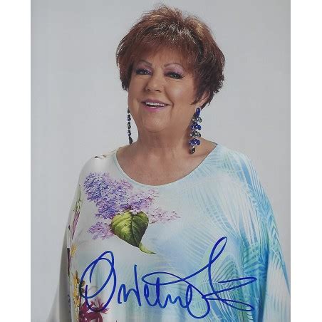 Autographe Orietta BERTI