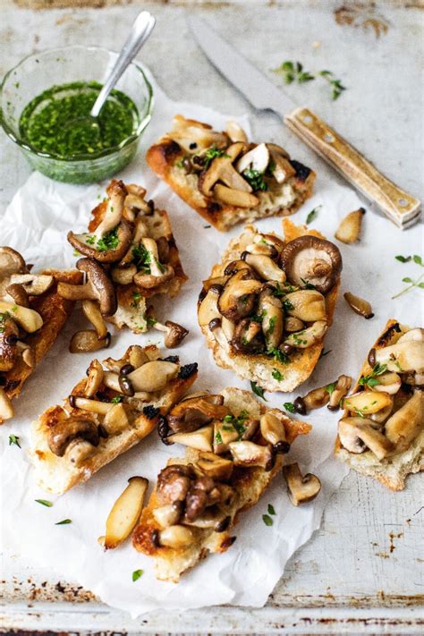 Pilz Bruschetta Rezept SPAR Mahlzeit