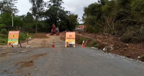 Prefeitura Antecipa Cronograma De Obra Para Substitui O Da Ponte Da