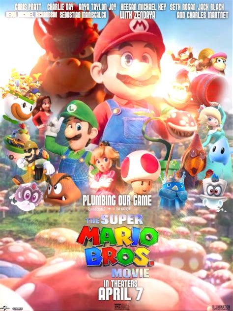 The Super Mario Bros Movie 2023 Concept Poster By Lolthd On Deviantart