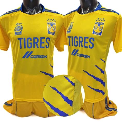 UNIFORME DE FUTBOL TIGRES LOCAL 2022 EXCEL FIT