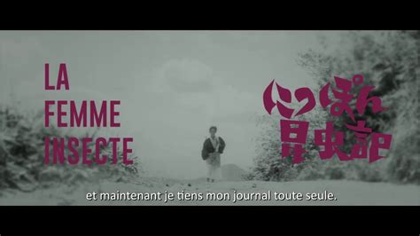 Bande Annonce La Femme Insecte De Shôhei Imamura Vost Youtube