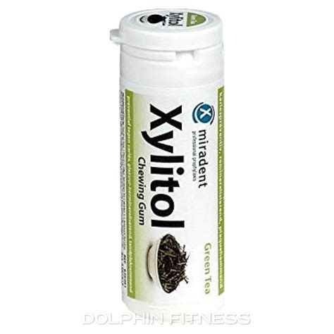 Miradent Xylitol Chewing Gum X Pieces Green Tea