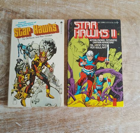 Star Hawks 1979 And Star Hawks Ii 1981 By Gil Kane And Ron Etsy