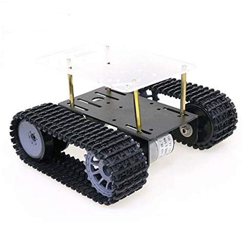 Buy DGJYT 2021 Professional Track Crawler Chassis Smart RC Robot Tank