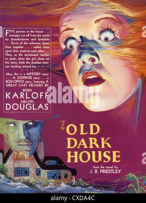dark house poster   universal film stock photo alamy