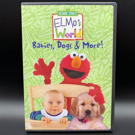 DVD - Elmo's World Babies Dogs & More! on Mercari | Elmo world, Elmo ...