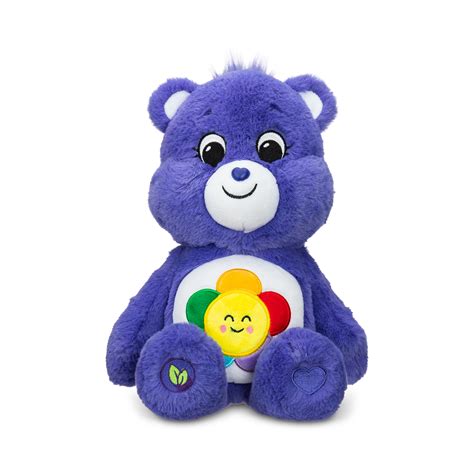 Care Bears Medium Plush Calming Heart Bear Eco Friendly Basicfun