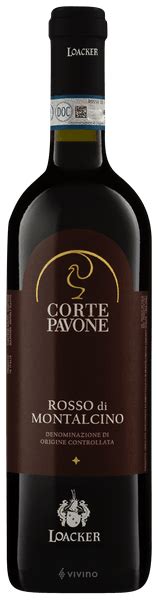 Tenuta Corte Pavone Rosso Di Montalcino Vivino Us