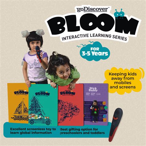 Bloom Interactive Books for 3 to 5 year Olds - Learning Toys