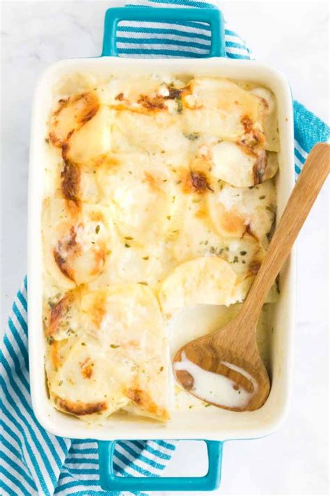 Extra Creamy Easy Scalloped Potatoes Recipe Video West Via Midwest