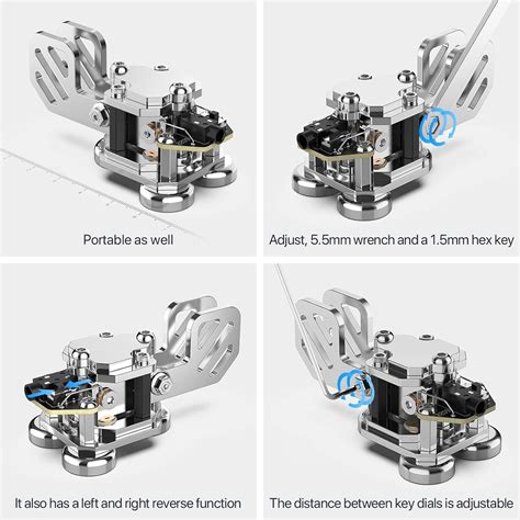 Mini Llave Cw Autom Tica Morse Radio Ham Send Telegram Doble Paleta