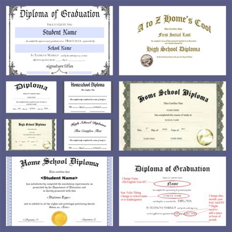 Texas Homeschool Diploma Template | Bruin Blog