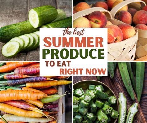 Seasonal Summer Produce To Eat Right Now - Brooklyn Active Mama