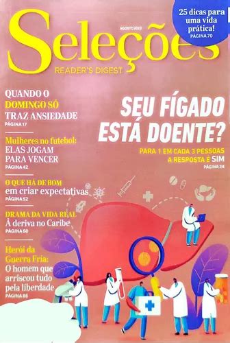 Revista Sele Es Reader S Digest Agosto Mercadolivre