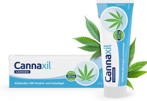 Cannaxil Cannabis CBD Gel kühlendes CBD Gel zur Pflege von Muskeln