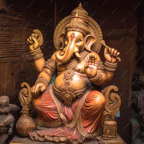 Premium AI Image | a photo of lord ganesha