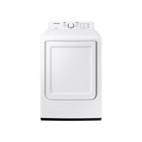 Samsung 72 Cu Ft Electric Dryer With Sensor Dry And 8 Drying Cycles