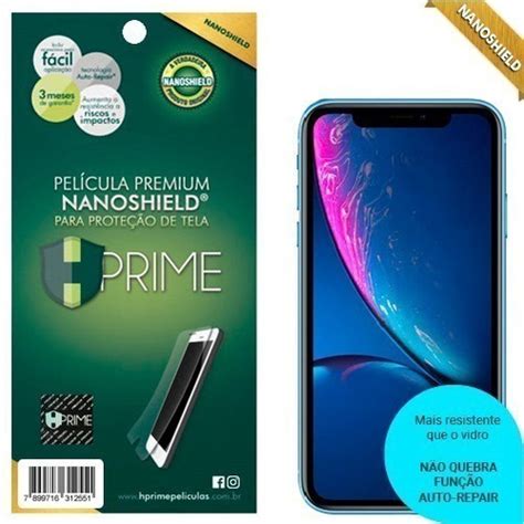 Pel Cula Premium Hprime Apple Iphone Xr Nanoshield No Shoptime