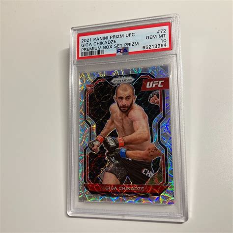 Giga Chikadze Panini Prizm Ufc Premium Box Set Scope Card