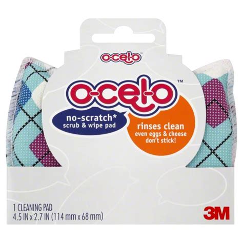 O Cel O Scrub And Wipe No Scratch Cleaning Pad Shop Sponges