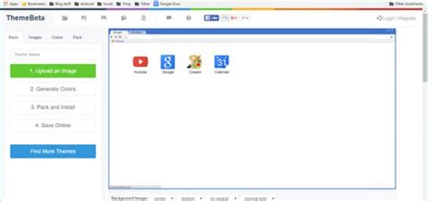 Create Your Own Google Chrome Theme