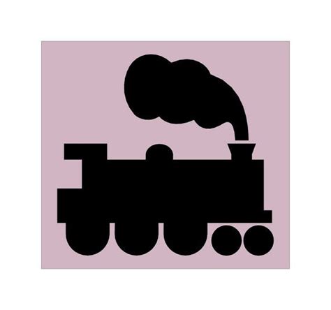 Steam Train Stencil 11 X 12 Stencil Create By Stonehousestencil Stencils Handmade Ts