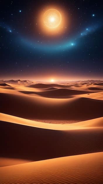 Premium Photo | Starry Desert Night