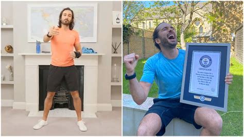 Joe Wicks Pe With Joe Smashes Youtube Livestream Record Guinness