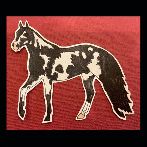 Horse Stickers Stock Horse Breeds Stickers For Journals Etsy