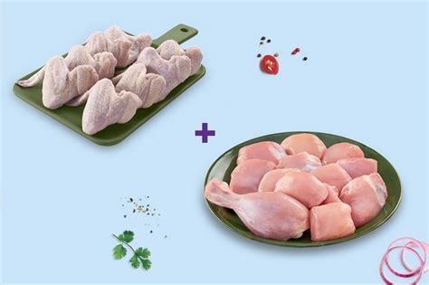 Combo G Premium Chicken Skinless Curry Cut G Premium Chicken