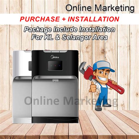 MIDEA Hot Ambient Cold Tabletop Water Dispenser 1661 4 Halal Water Filter INCLUDE