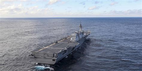 Why One of Japan’s Newest Aircraft Carriers Is Headed to the U.S.