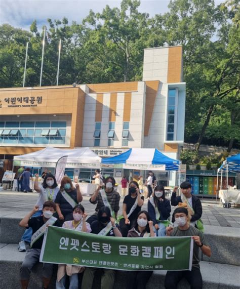 부산경상대학교 반려동물산업과 `반려동물 바른 먹거리·문화캠페인` 참여 부산의 대표 정론지 국제신문