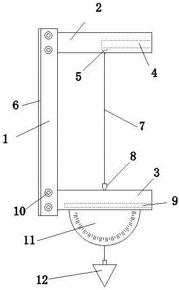 一种建筑工程垂直度检测装置的制作方法