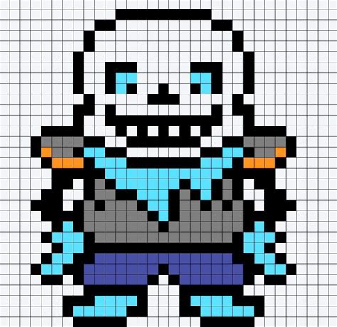 Sans Pixel Art Undertale Pixel Art Pixel Art Pixel Art Grid Images