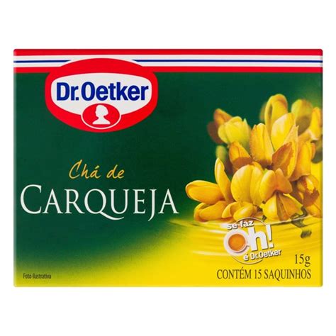 Chá Carqueja Dr Oetker Caixa 15g 15 Unidades Super José