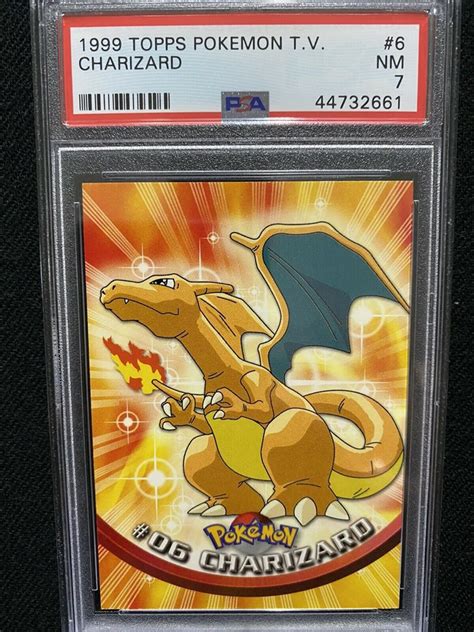 Auction Prices Realized Tcg Cards 1999 Topps Pokemon TV Charizard