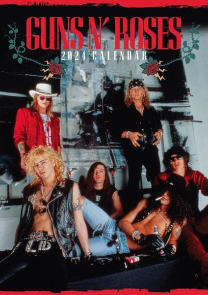 Guns N Roses 2024 Unofficial Calendar Punk To Funk Heaven