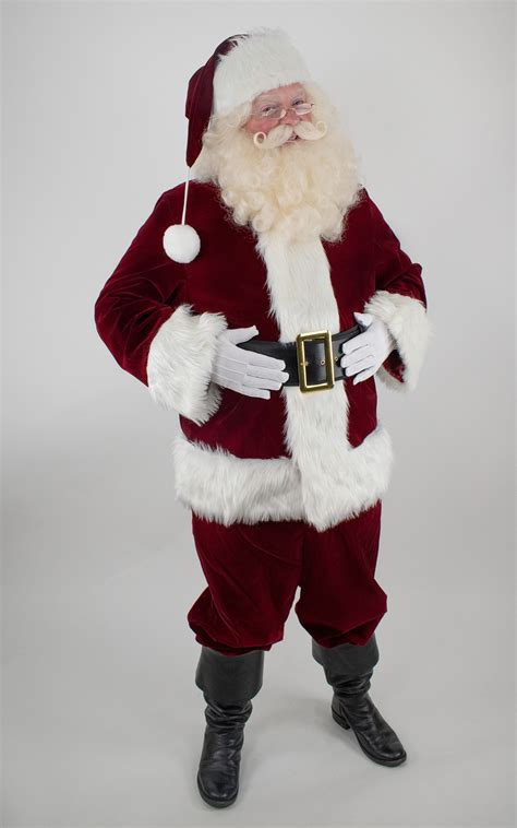 Santa Suits Premium Quality Velvet Santa Suit