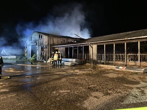 Pol Ac Brand In Der Eifel Feuer Zerst Rt Scheune Presseportal